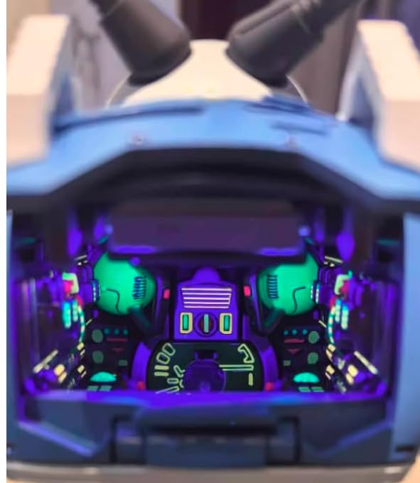 KitzConcept 1/72 scale anime robot capsule alloy battlepod A, Luminous version