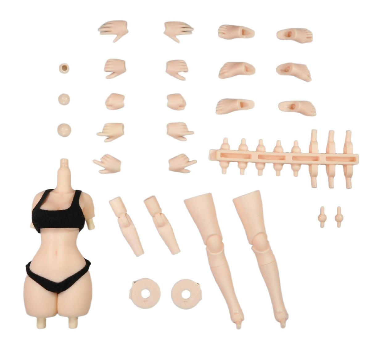 1/12 scale Female Universal Art Action Figure Body 2.0