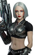 YSBRING SUPER DUCK SDH019A 1/6 Scale Female Head Hair Transplant Beauty Head Carving for 12 Inch Collectible Action Figure Body