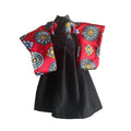 YSBRING 1/12 Scale Hanfu Japanese Samurai Dress Skirt Set for 6 Inch Collectible Figure Doll, H