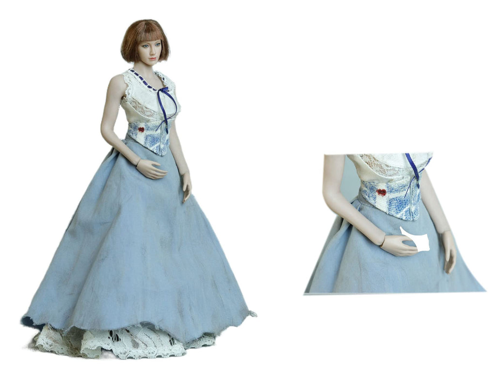 YSBRING Wolford Toys WF2021B 1/6 Scale West Retro Dress Clothing Accessories for 12 Inch Female Action Figure Body (no body)