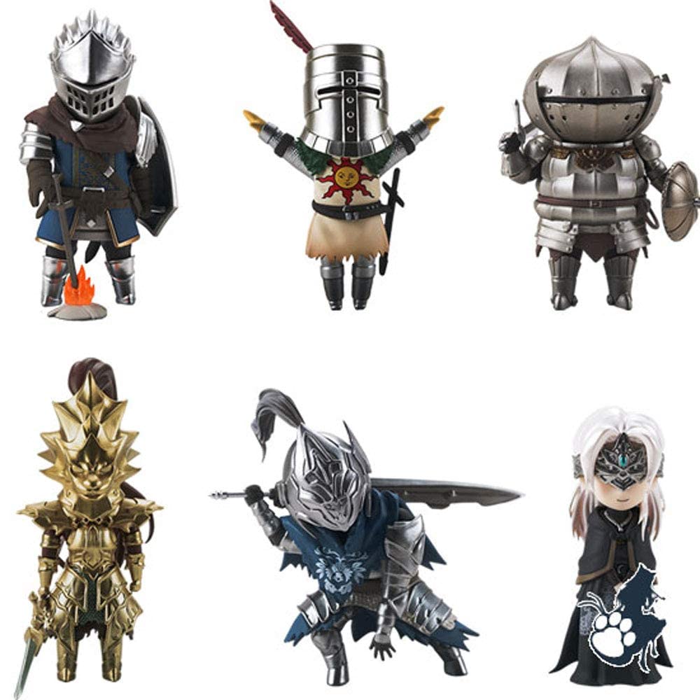 YSBRING 4.3 Inch Cute Game Figure doll ornaments(6PC fullset)