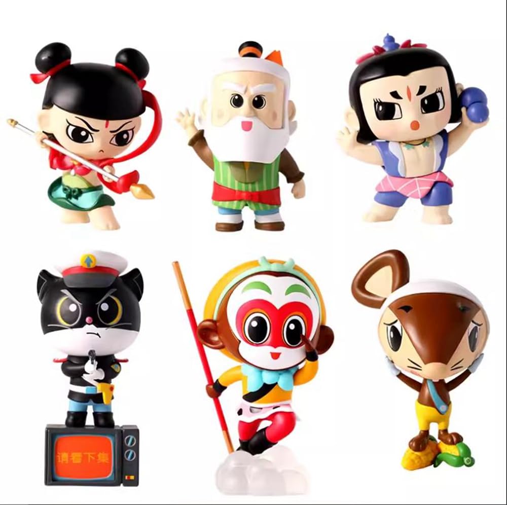 ShangMei Studio cute anime figure Q version ornaments gift