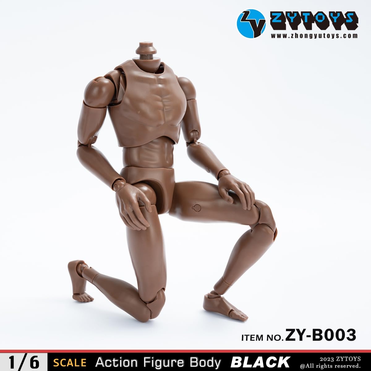 1/6 Scale Male Accessories Muscle Body for 12 inch kung fu Action Figure Dessin Doll,ZYTOYS B003