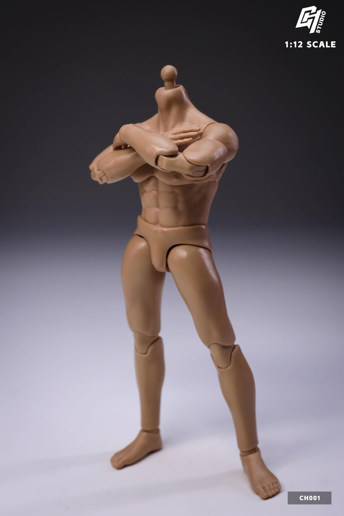 CH studio 1/12 scale male doll body for 6 inch man action figure