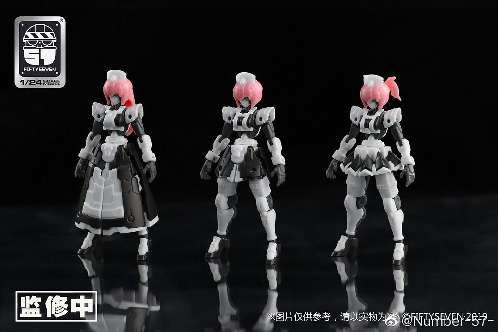 FIFTYSEVEN No.57 1/24 scale mecha Atk girl sexy nurse YUI model kit