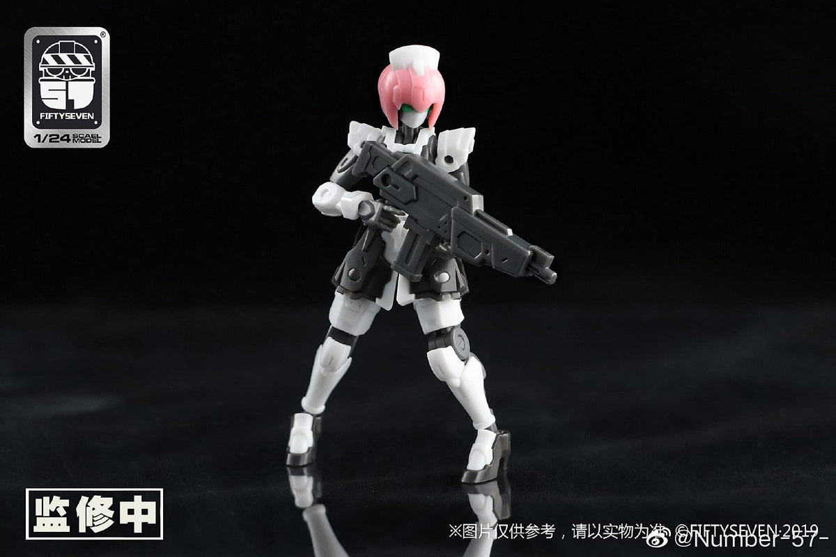 FIFTYSEVEN No.57 1/24 scale mecha Atk girl sexy nurse YUI model kit