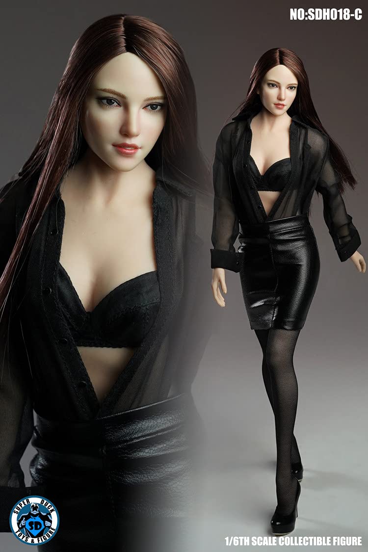 i8 toys SUPER DUCK SDH018 1/6 scale accessories for doll head sculpt 12 inch sexy female collectable action C
