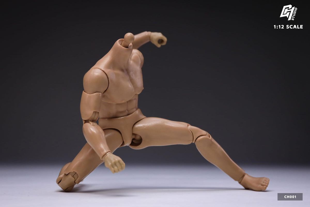 CH studio 1/12 scale male doll body for 6 inch man action figure