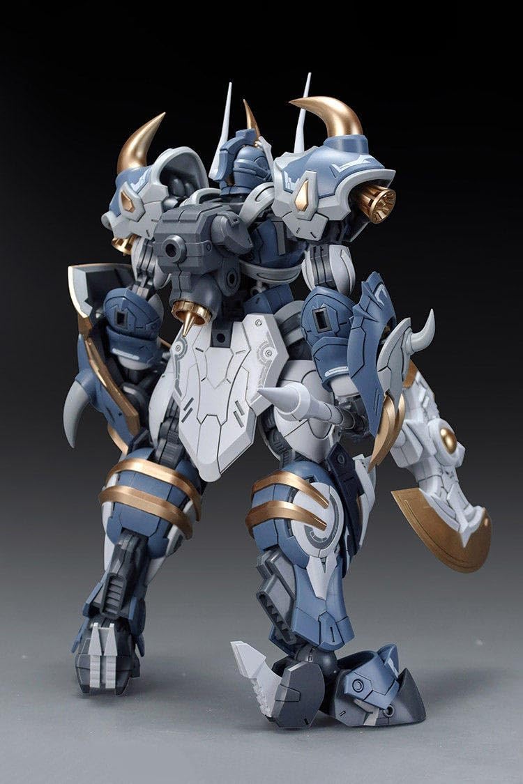 SNAA 1/144 scale Round Table Knights series Galahad model kits，7 inch collectible action figure with Heavy Armor