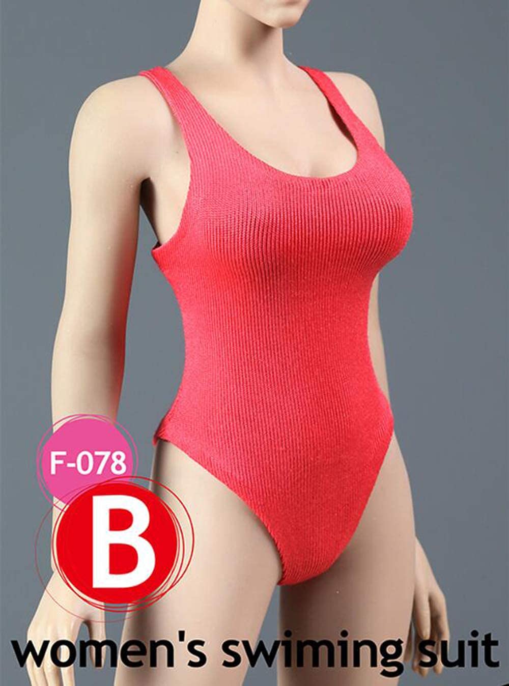 SUPERMCTOYS F-078 1/6 scale Swiming Suit bikini for 12 inch sexy female seamless body collectable action figure Tbleague B