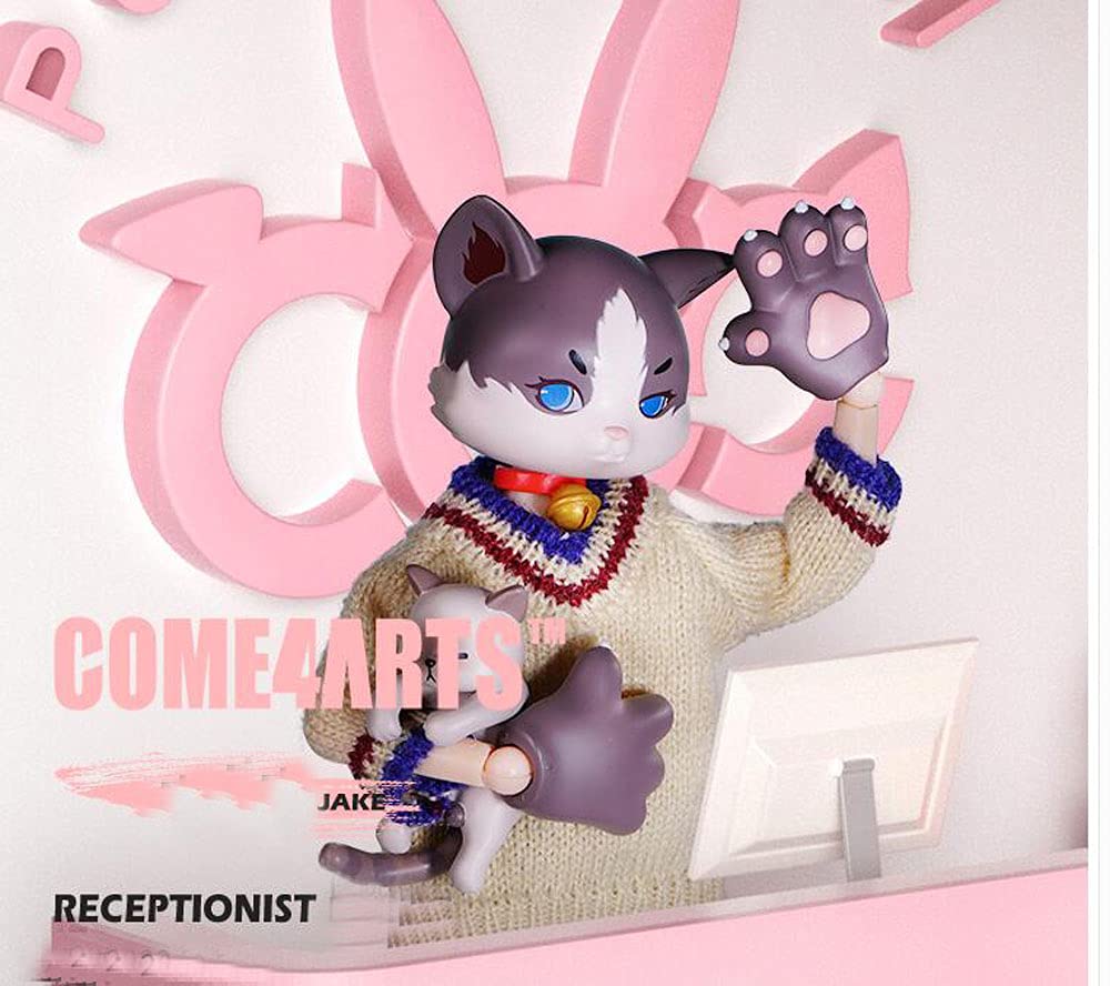 1/10 scale fashion Pet hospital series cute animal doll collectible figurines（1PC random）