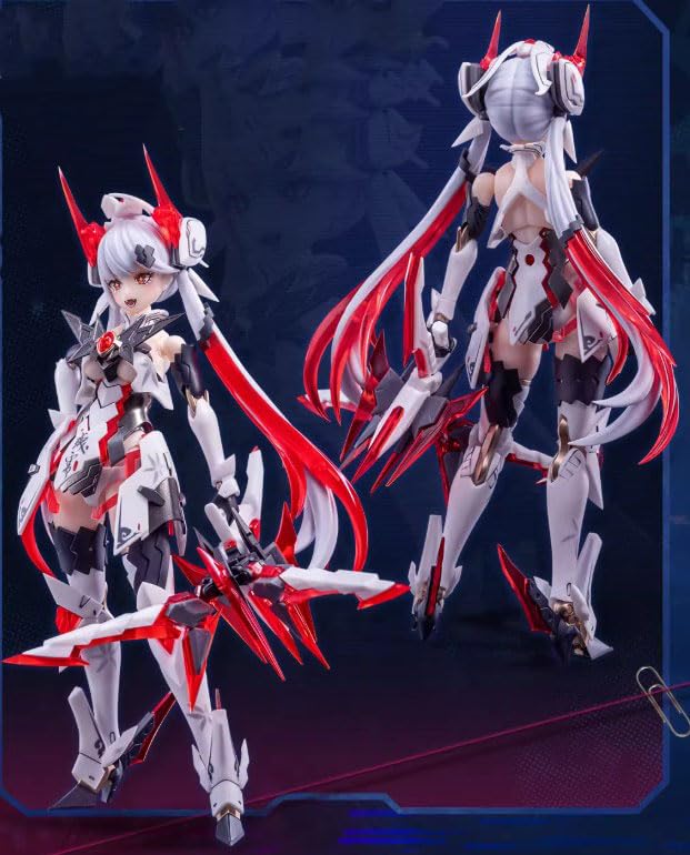 Animester 1/12 scale Polaris Star White Snake Mecha Girl plastic model kits