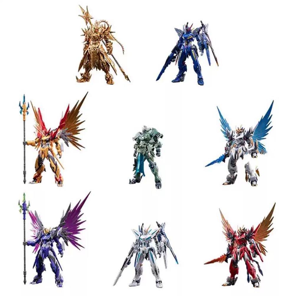 Motor nuclear Q version mecha model kits 6 PC fullset