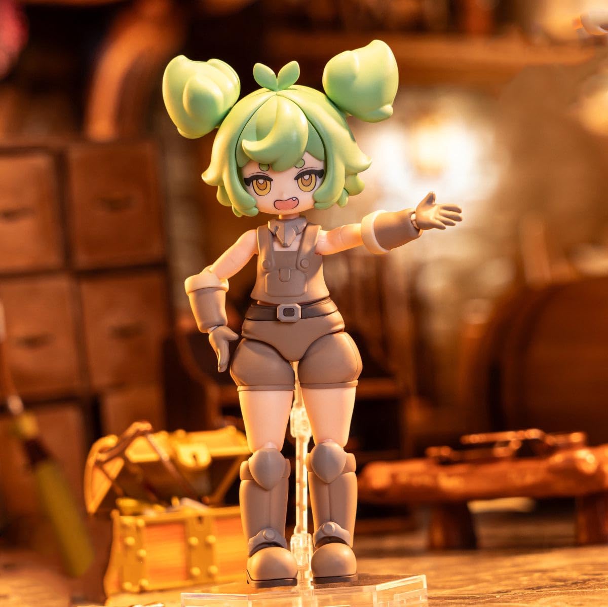 PR Production Q version cute girl action figure doll