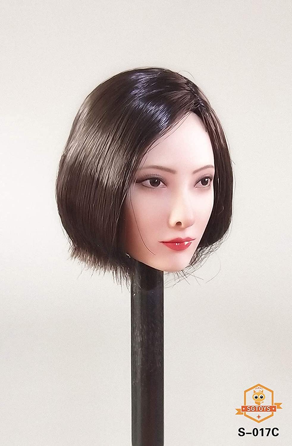 SGTOYS S-017 1/6 scale female head sculpt for 12 inch sexy women collectable action figure doll C