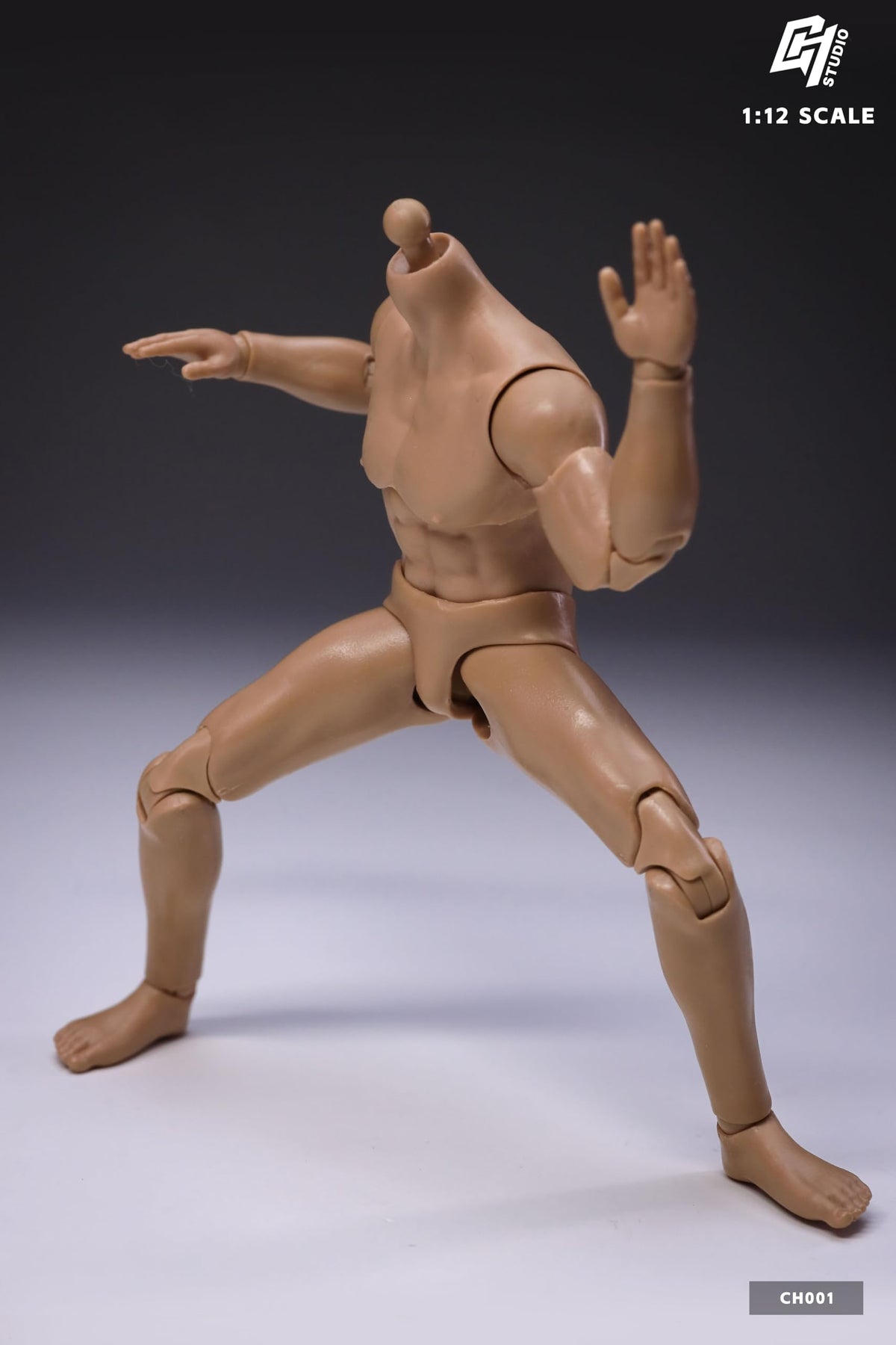 CH studio 1/12 scale male doll body for 6 inch man action figure