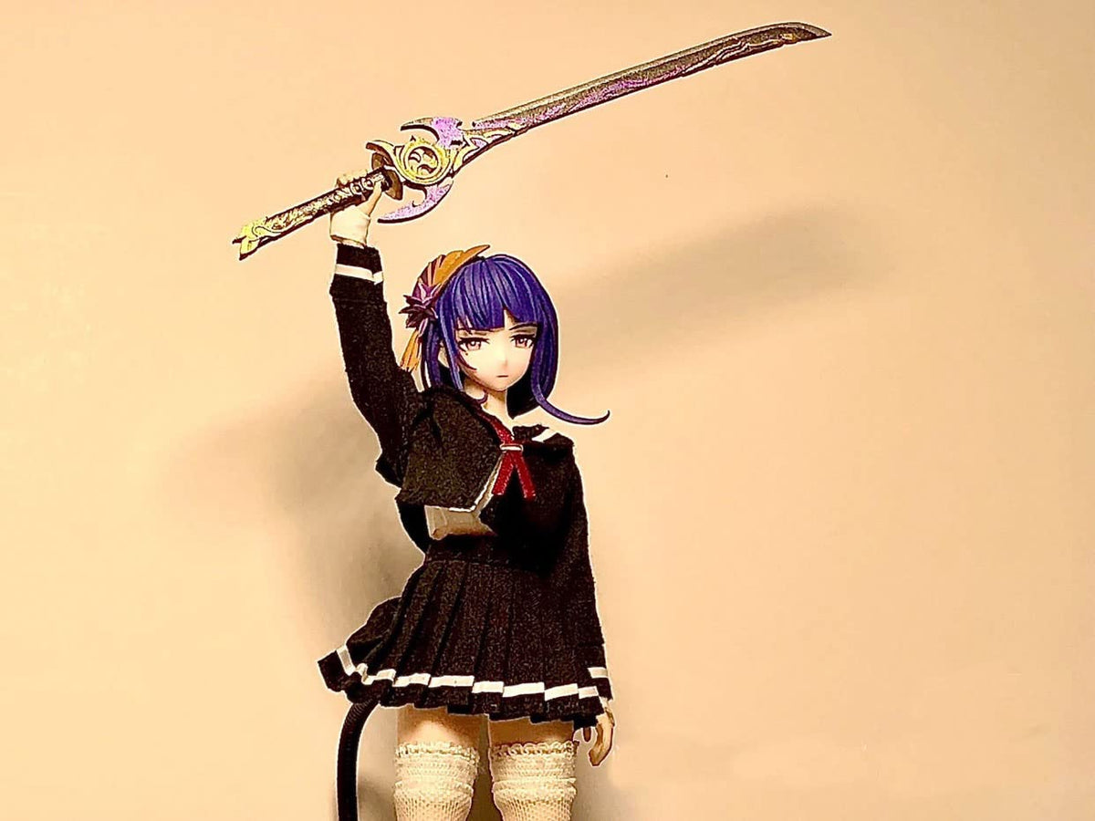 1/12 scale sword model figure accessories weapon for mecha girl soldier action figure