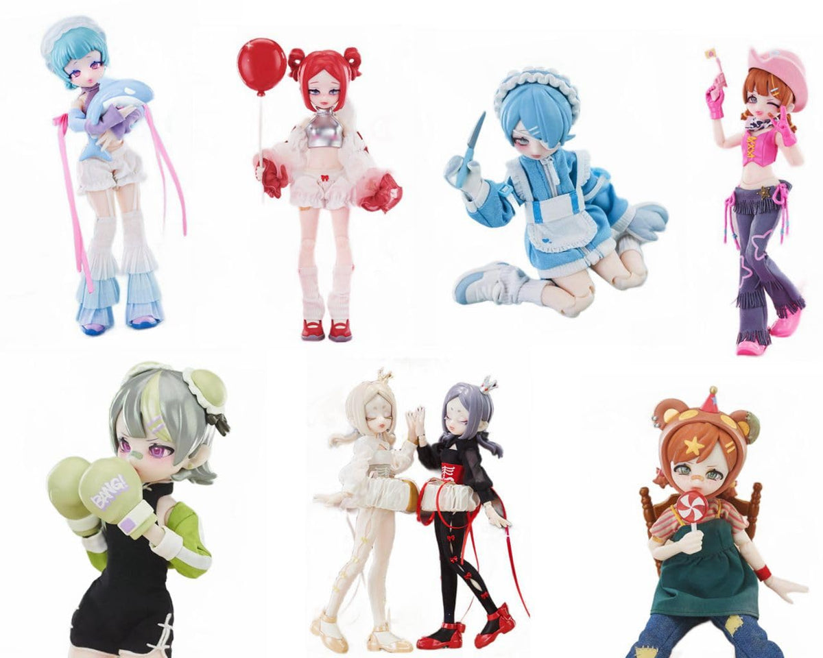 Neo Eden Toys Dreamland Series cute girls action figure anime doll BJD ornaments gift
