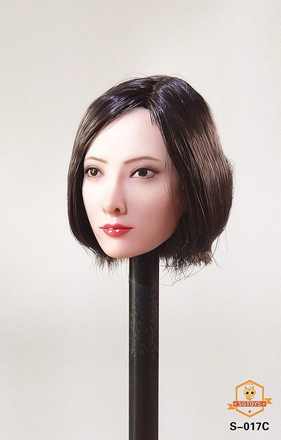SGTOYS S-017 1/6 scale female head sculpt for 12 inch sexy women collectable action figure doll C