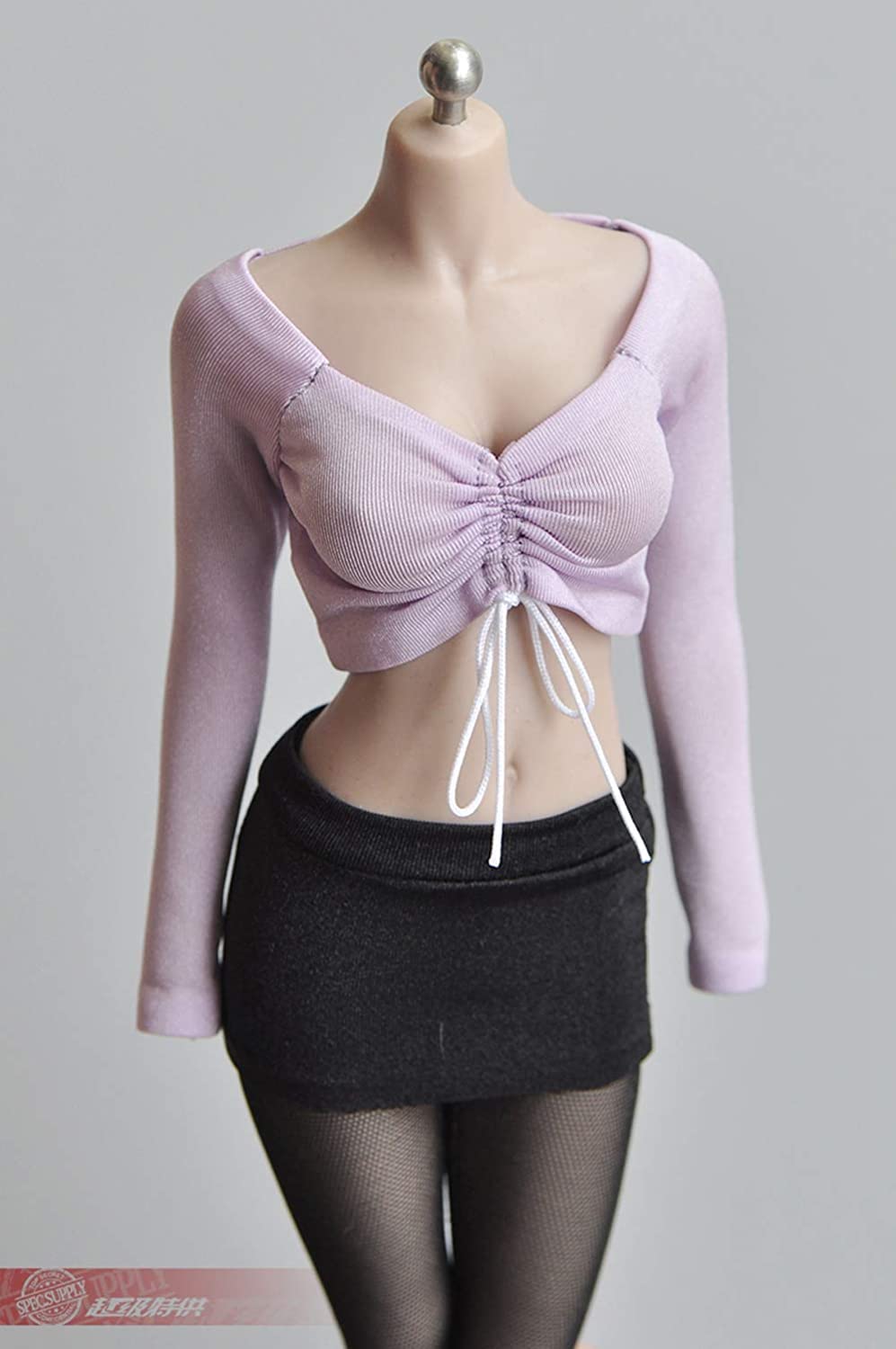 i8 TOYS 1/6 female accessoreis clothes for 12 inch women collectible action figure snug T-shirt Short skirt C