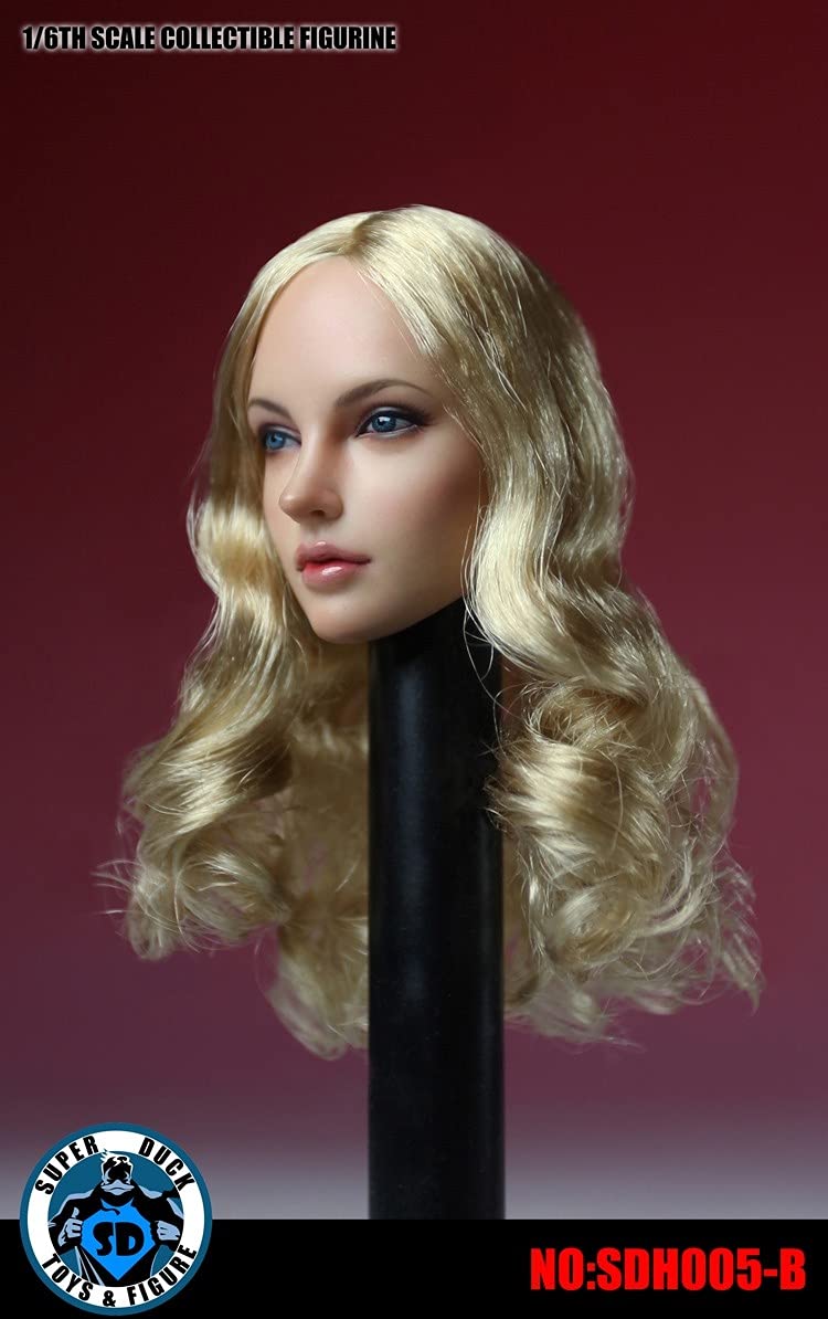 i8 toys SUPER DUCK SDH005 1/6 scale accessories for doll head sculpt for female collectable action B