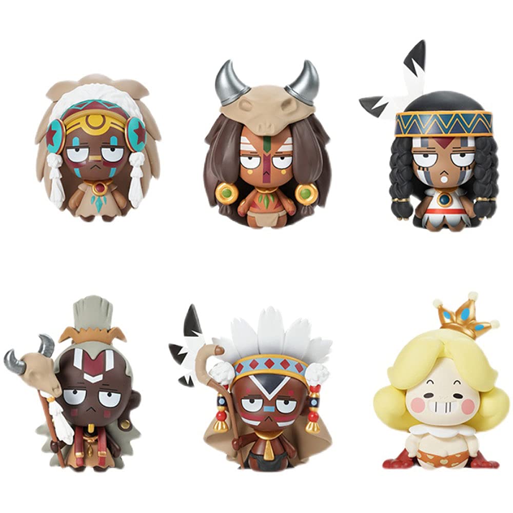ACTOYS Cute chief Q version figure Collectable Figurines toys figure(1PC random)