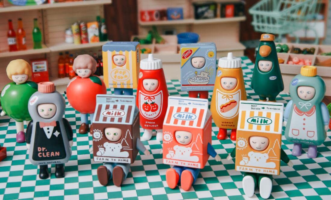 i8 TOYS Convenience Store series cute figure collectible doll figurines 12PC whole set