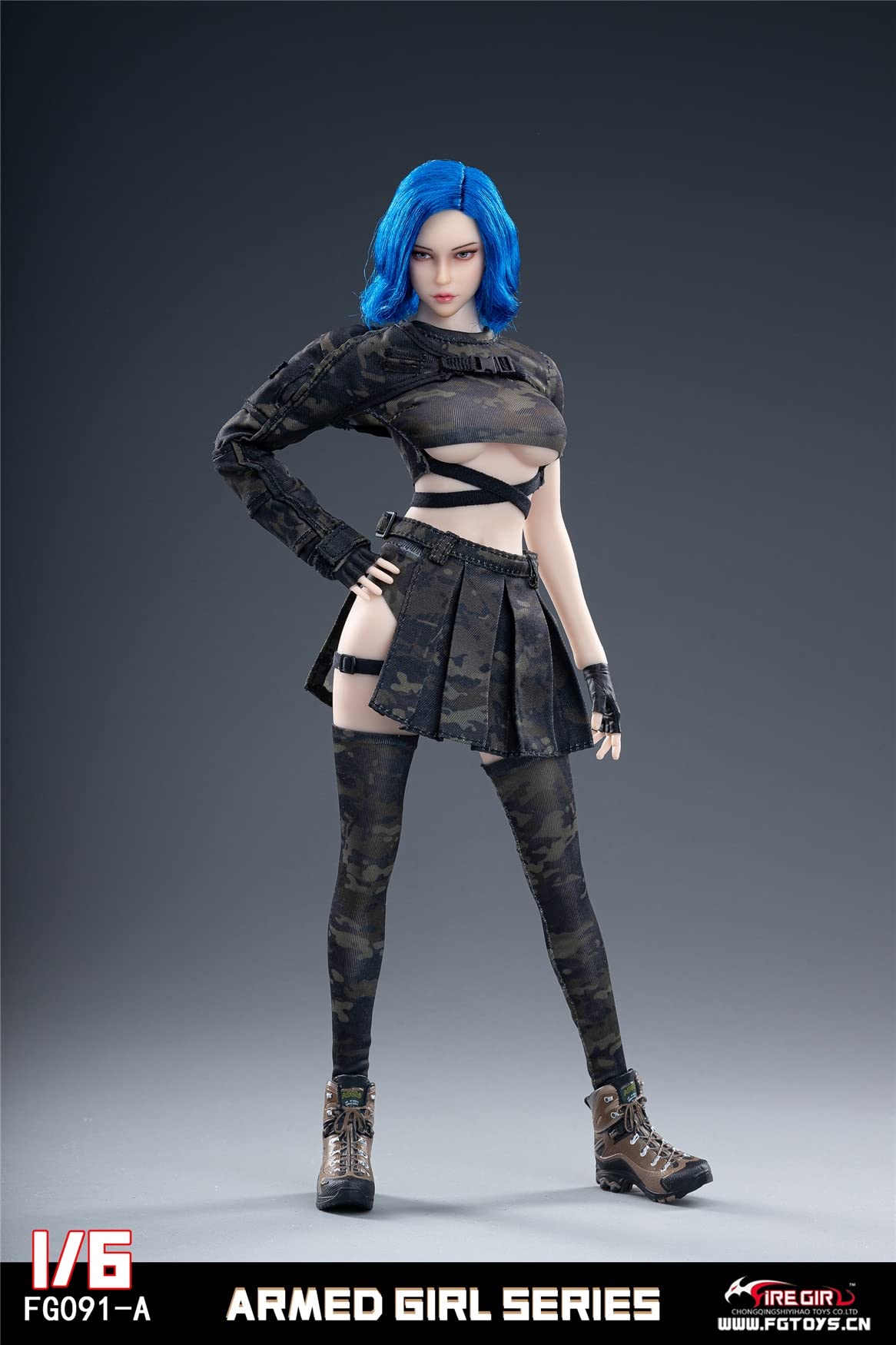 Fire Girl Toys FG091A 1/6 scale armed girl series female accessories clothes for 12 inch woman action figure