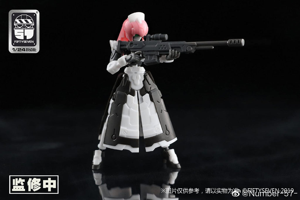 FIFTYSEVEN No.57 1/24 scale mecha Atk girl sexy nurse YUI model kit