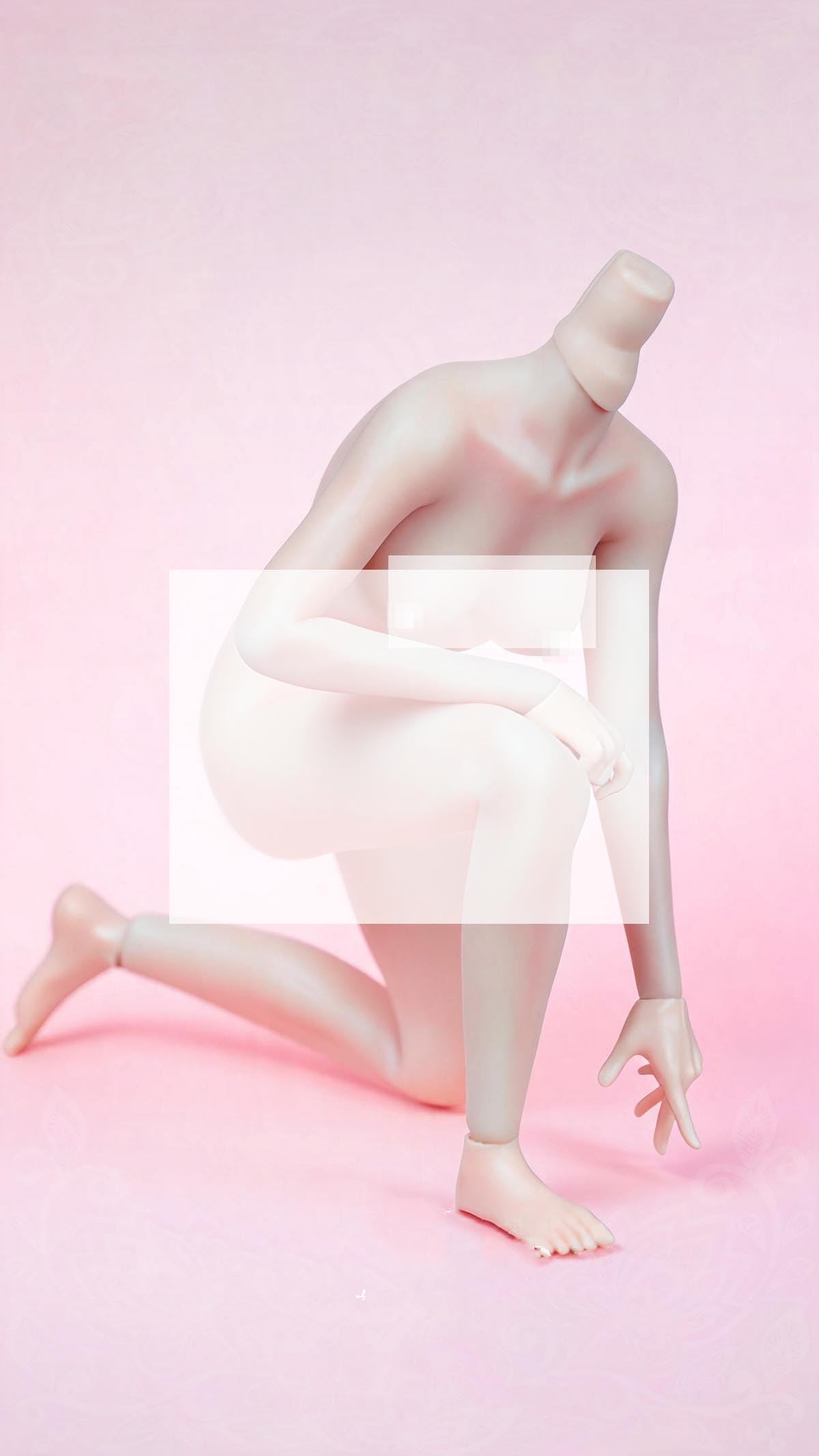 Creative Model 1/6 scale female seamless body Platinum-Cured Silicone 12 inch woman action figure
