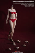 i8 TOYS TBLeague 1/6 Scale 12 inch Female Super Flexible Seamless Figure Body, Steel Bone Well-proportioned Small Breasts Collectible Action Figures With Pale Skin(PLSB2021-S46B)