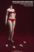 i8 TOYS TBLeague 1/6 Scale 12 inch Female Super Flexible Seamless Figure Body, Steel Bone Well-proportioned Small Breasts Collectible Action Figures With Pale Skin(PLSB2021-S46A)