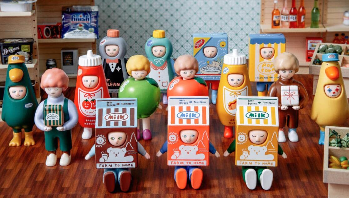 i8 TOYS Convenience Store series cute figure collectible doll figurines 12PC whole set