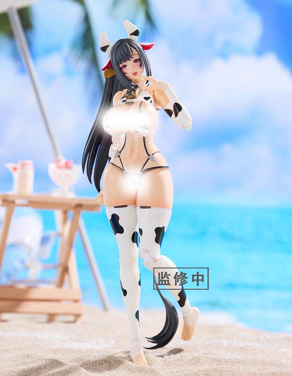 Black Crystal Candy Project 1/12 scale Milky White girls Huge Breasts 6 inch woman action figures
