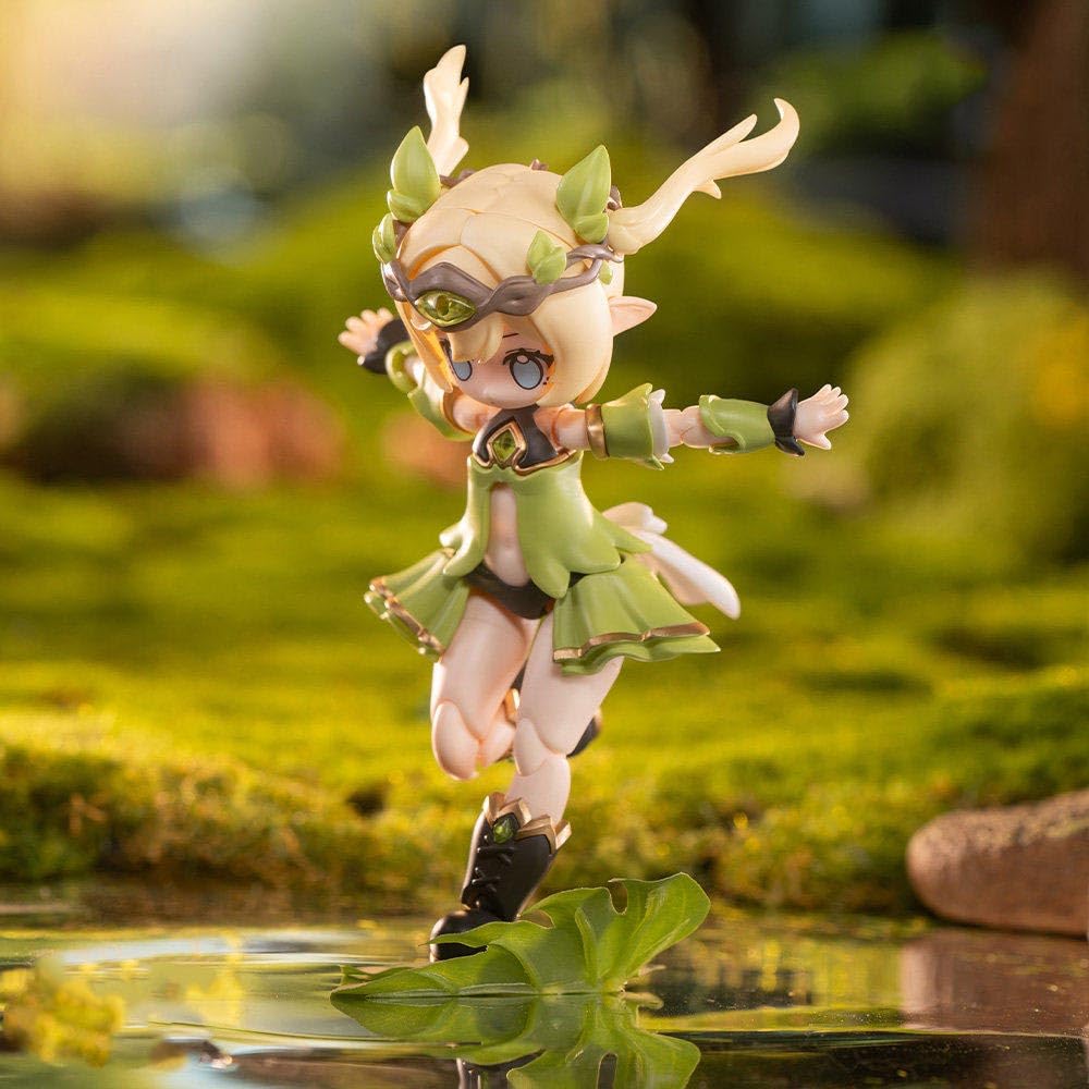 PR-PRODUCTION Q Version Elven Ranger MJD Action Figure