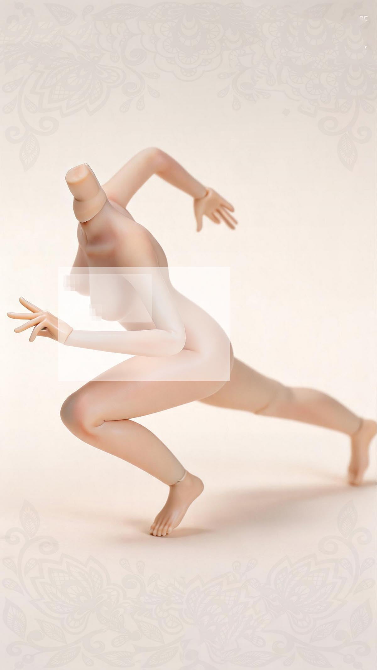 Creative Model 1/6 scale female seamless body Platinum-Cured Silicone 12 inch woman action figure