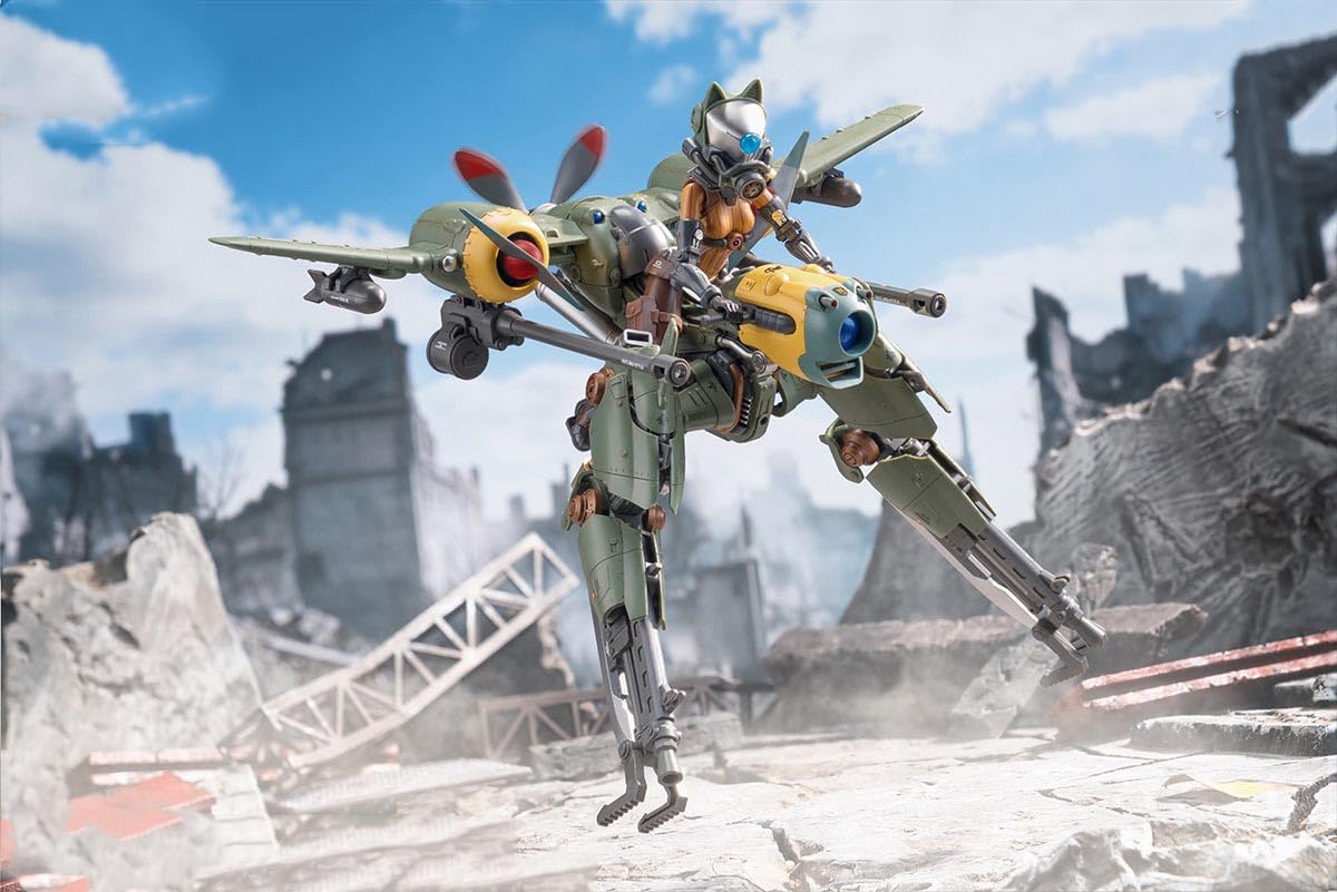 HEMOXIAN 1/12 scale Rhande Koskinen mecha girl full action plastic model kits
