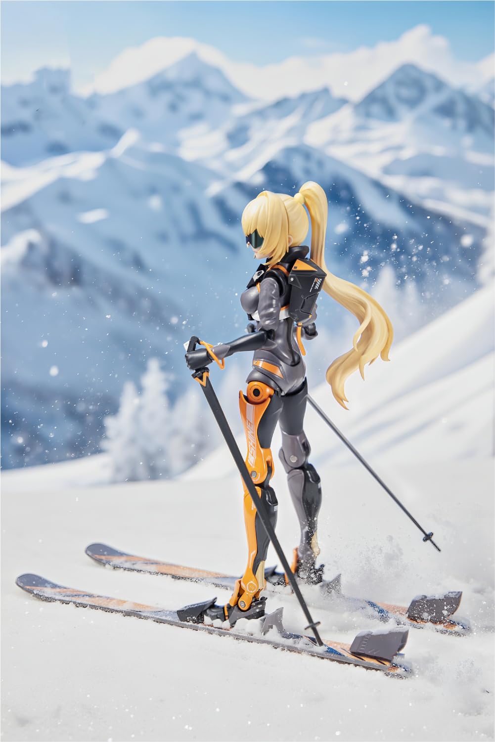 Nine Realms 1/10 scale winter snow extreme girls Shining action figure EG-01