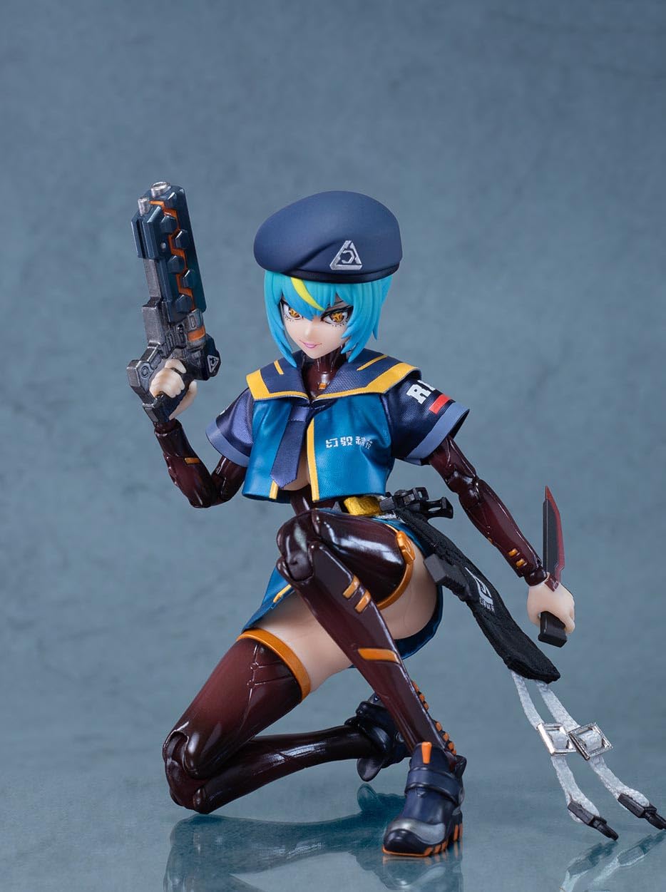LOSCONT 1/12 scale action figures 5.91 inches armed battle angels mecha girls figure ABA003