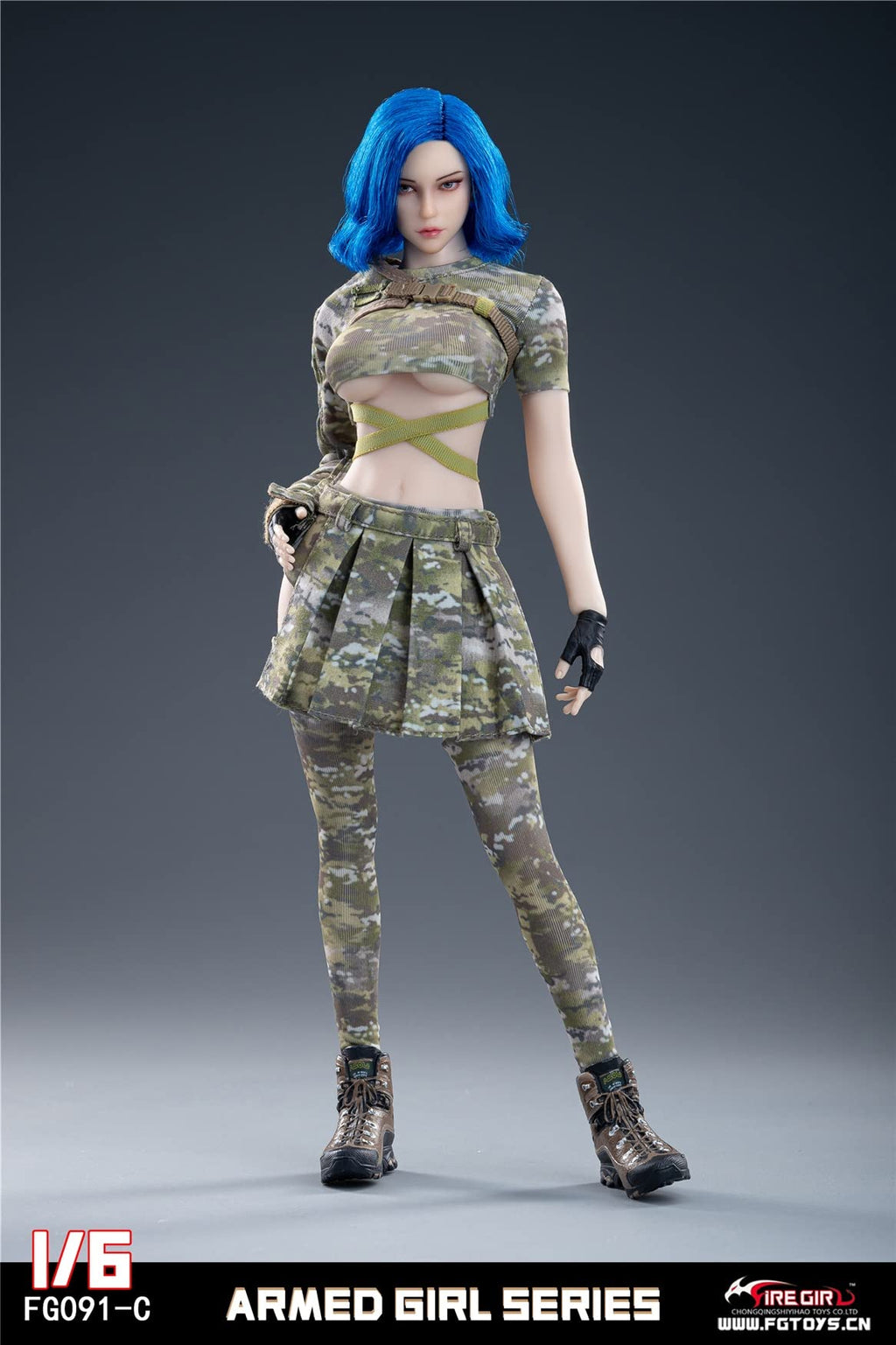 Fire Girl Toys FG091C 1/6 scale armed girl series female accessories clothes for 12 inch woman action figure