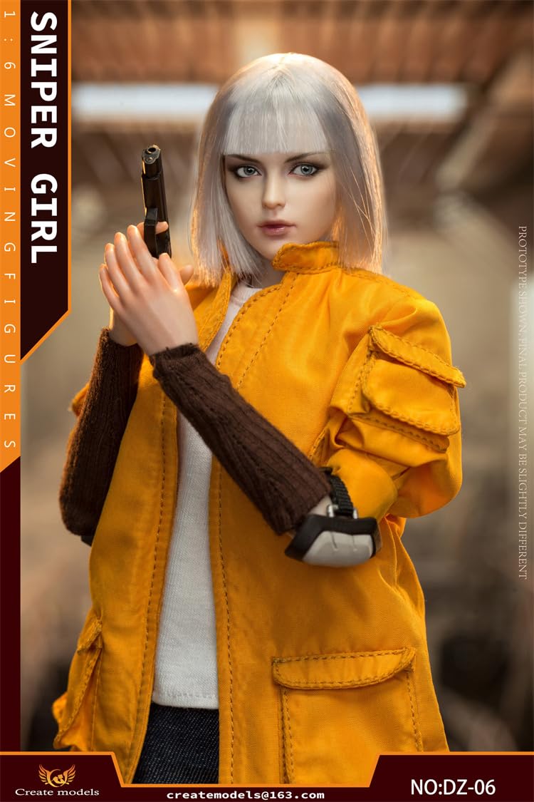 Createmodels DZ-06 1/6 scale Sniper Girl LAN 12 inch woman action figure