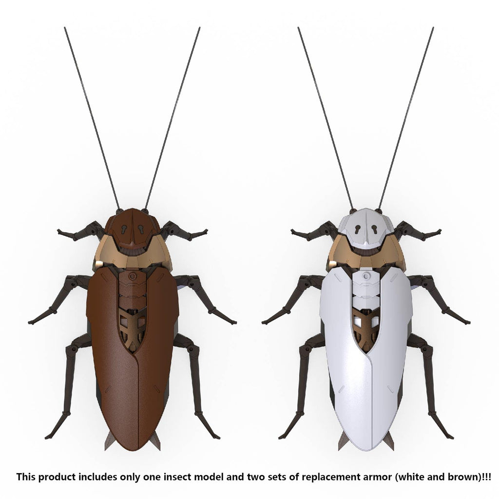 Robox Animation 14cm long armored Cockroach collectible mecha model kits RB-P-02