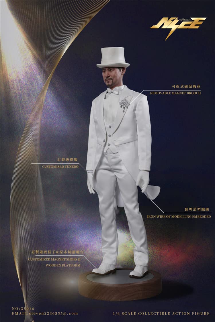 YSBRING NICE STUDIO GS016 Singer 1/6 Scale Collectible Figure 12 Inches Male Doll