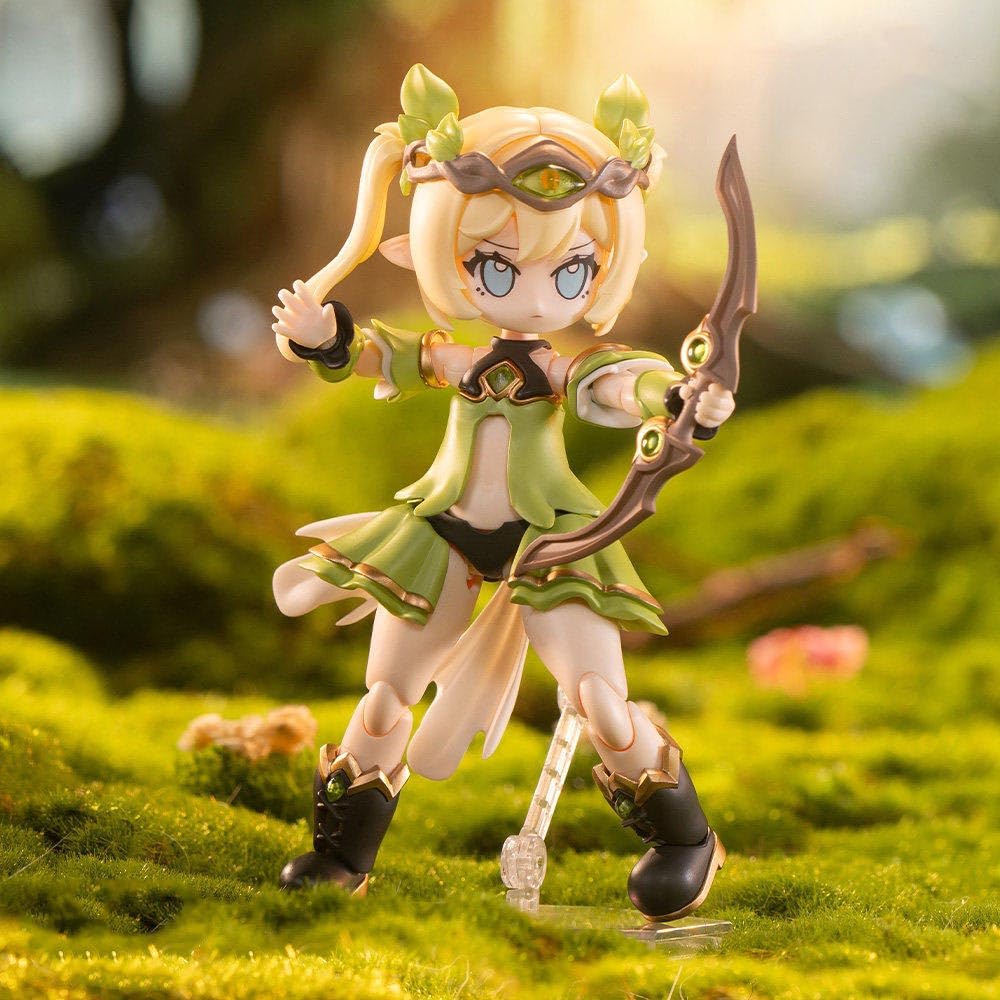 PR-PRODUCTION Q Version Elven Ranger MJD Action Figure