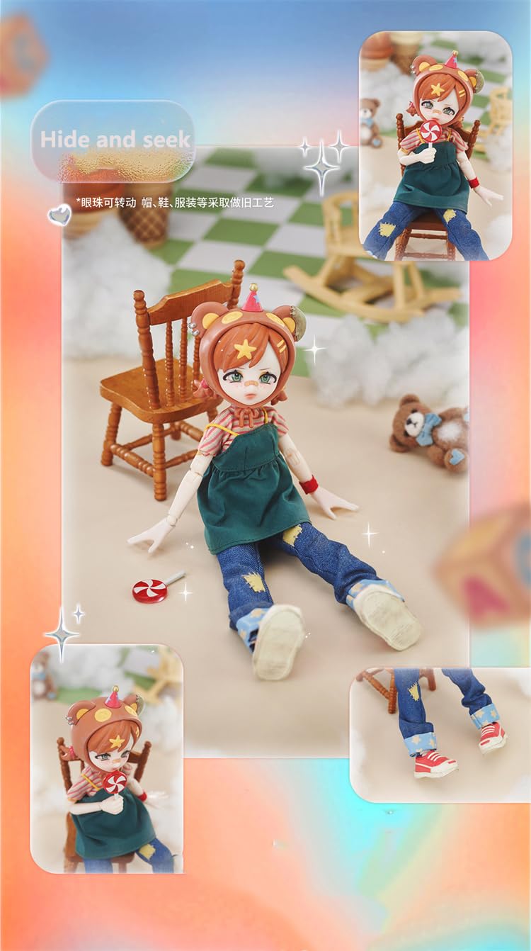 Neo Eden Toys Dreamland Series cute girls action figure anime doll BJD ornaments gift