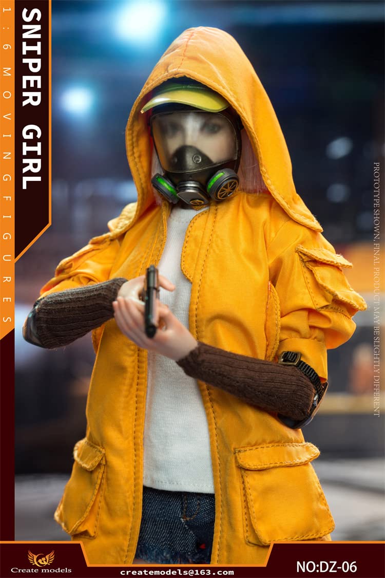 Createmodels DZ-06 1/6 scale Sniper Girl LAN 12 inch woman action figure