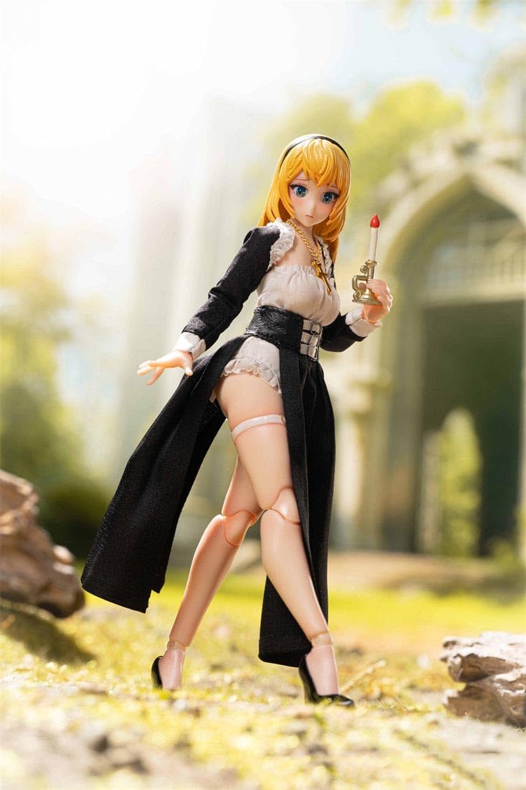 Fogtoys 1/12 scale blonde nun‌ 12 inch woman action figure