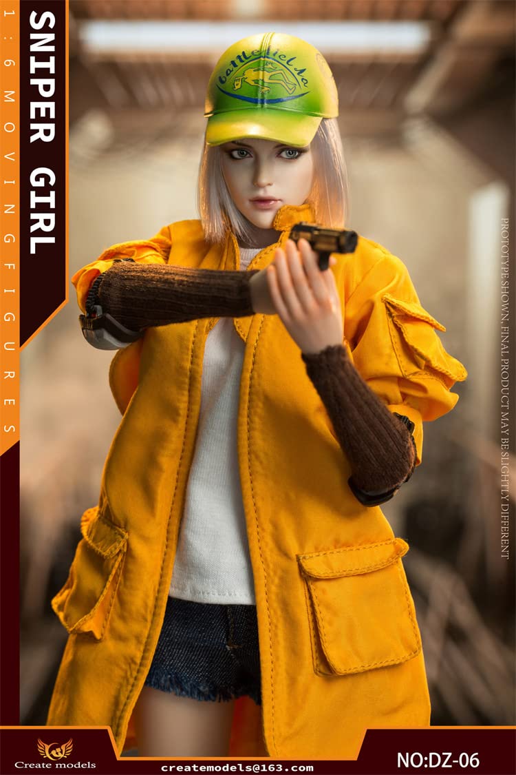 Createmodels DZ-06 1/6 scale Sniper Girl LAN 12 inch woman action figure