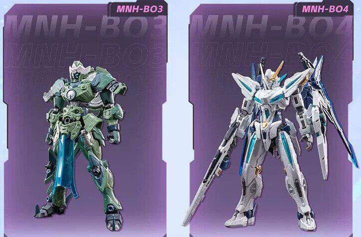 Motor nuclear Q version mecha model kits 6 PC fullset